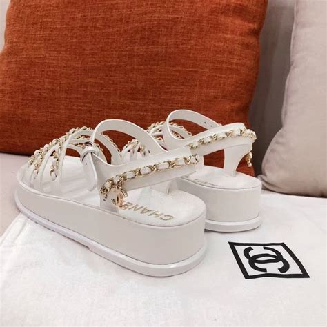 chanel crochet sandals|Chanel sandals for women.